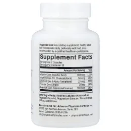 Advance Physician Formulas, Essential 5™ с витаминами C, D, E, цинком и селеном, 60 растительных капсул