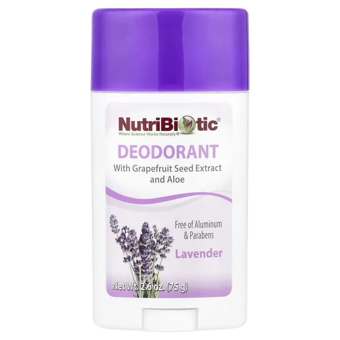 NutriBiotic, Дезодорант, лаванда, 75 г (2,6 унции)
