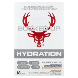 Bucked Up, Hydration™, ассорти из 18 пакетиков, 315 г (11,1 унции)