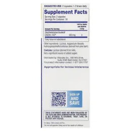Florastor, Dual Action Probiotic Supplement, 100 Vegetarian Capsules (250 mg pr Capsule)