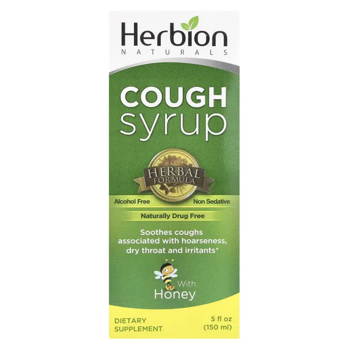 Herbion, Сироп от кашля с медом 5 жидких унций