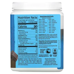 Sunwarrior, Протеин Warrior Blend, органический, растительный, шоколад, 375 г (13.2 oz)