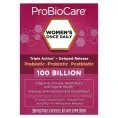 ProBioCare, Пробиотик для женщин, 1 раз в день, 100 млрд, 30 растительных капсул