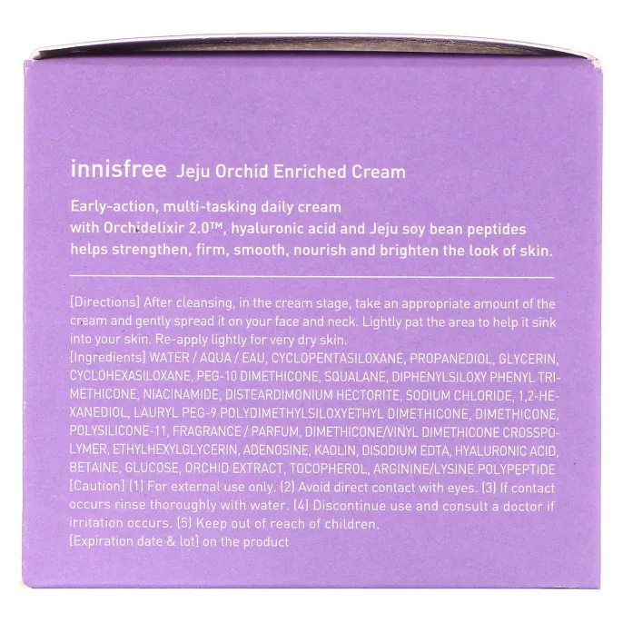 Innisfree, Обогащенный крем с экстрактом орхидеи, 50 мл