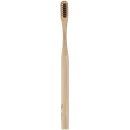 The Dirt, Bamboo Toothbrush with Charcoal Bristles, 1 Toothbrush