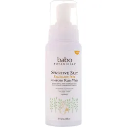 Babo Botanicals, Sensitive Baby, моющее пенное средство для новорожденных, не содержит отдушек, 9 ж. унц. (266 мл)