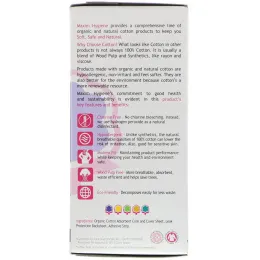 Maxim Hygiene Products, Organic Classic Contour Panty Liners, Lite, 30 Panty Liners