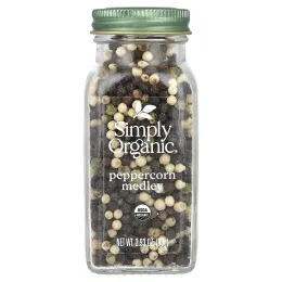 Simply Organic, смесь перцев горошком, 83 г (2,93 унции)