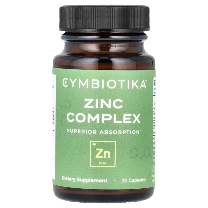 Cymbiotika, Zinc Complex, 30 капсул
