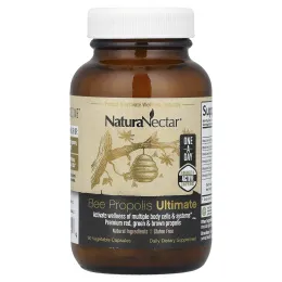 NaturaNectar, Bee Propolis Ultimate, 60 вегетарианских капсул