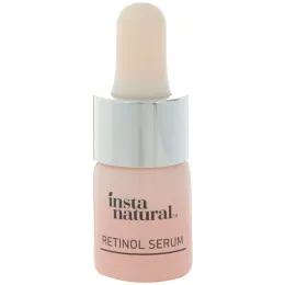InstaNatural, Ретиноловая сыворотка с гиалуроновой кислотой + витамин C, антивозрастные, 0,17 ж. унц. (5 мл)