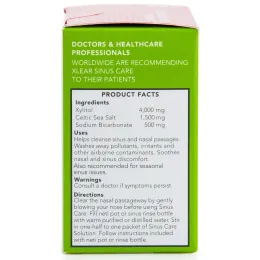 Xlear, Пакетикм Sinus Care Solution, быстрое облегчение, 20 штук, 6 г каждый