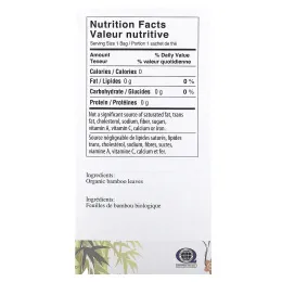 Uncle Lee's Tea, органический бамбуковый чай, без кофеина, оригинальный вкус, 18 чайных пакетиков, 28,8 г (1,02 унции)