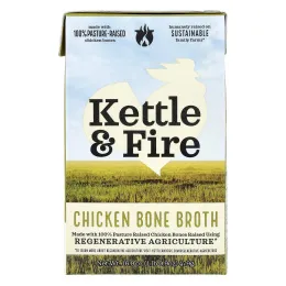 Kettle & Fire, бульон из куриных костей, 479 г (16,9 унции)