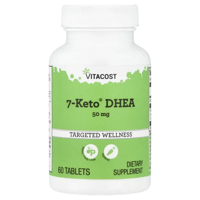 Vitacost, 7-Keto® DHEA, 60 таблеток