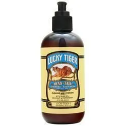 Lucky Tiger, Head to Tail Шампунь и средство для мытья тела 8 жидких унций