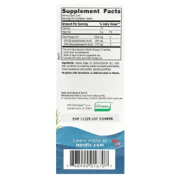 Nordic Naturals, ДГК (докозагексаеновая кислота) для детей, вегетарианская, 1 жидкая унция (30 мл)