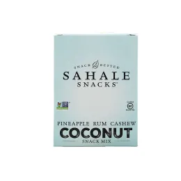 Sahale Snacks, Смесь снеков, ананас, ром, кешью и кокос, 7 пакетиков по 42,5 г (1,5 унции)