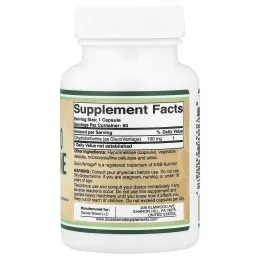 Double Wood Supplements, дигидроберберин, 100 мг, 60 капсул