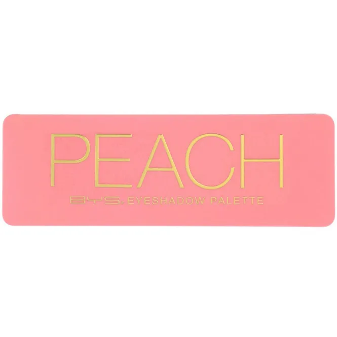 BYS, Персик, палетка теней для век, 12 г
