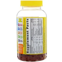 L'il Critters, Комплекс мультивитаминов "Подпитка Super Mario", натуральный фруктовый вкус, 190 жевательных таблеток