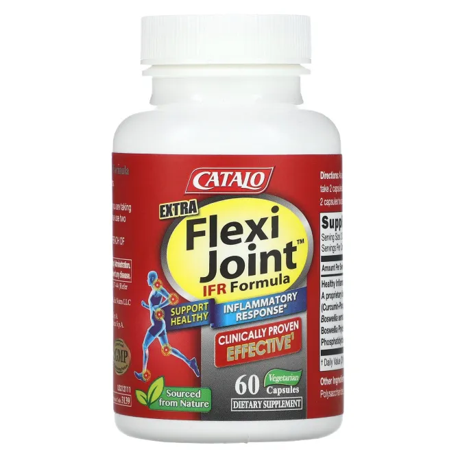 CATALO, Extra Flexi Joint, формула IFR, 60 вегетарианских капсул