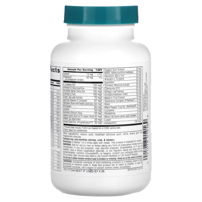 Source Naturals, Мультивитамины для женщин «Life Force», 90 таблеток