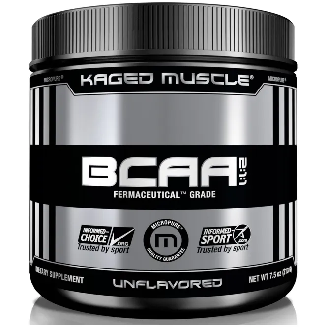 Kaged Muscle, Аминокислоты с разветвлённой цепью, без ароматизаторов, 6,4 унц. (200 г)