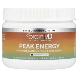 BrainMD, Peak Energy, ежевика, 154,9 г (5,46 унции)