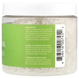 Pure Body Naturals, Масло чайного дерева для ног и ванн, 567 г (20 унций)