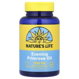 Health From The Sun, Масло примулы вечерней, 1300 мг, 60 гелевых капсул