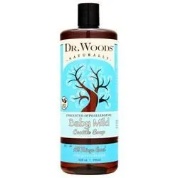 Dr. Woods, Кастильское мыло жидкое детское мягкое 32 жидких унции