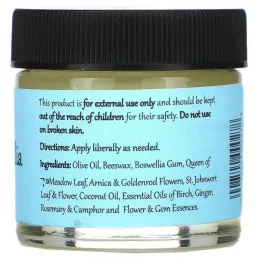 WiseWays Herbals, Крем с арникой босвеллией, 28 г (1 унция)