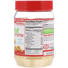 Betty Lou's, Just Great Stuff, порошковое органическое арахисовое масло, The Original, 6,35 унций (180 г)