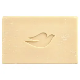 Dove, очищающее кусковое мыло, растительное молоко, молоко с куркумой и лимонная капля, 5 унций