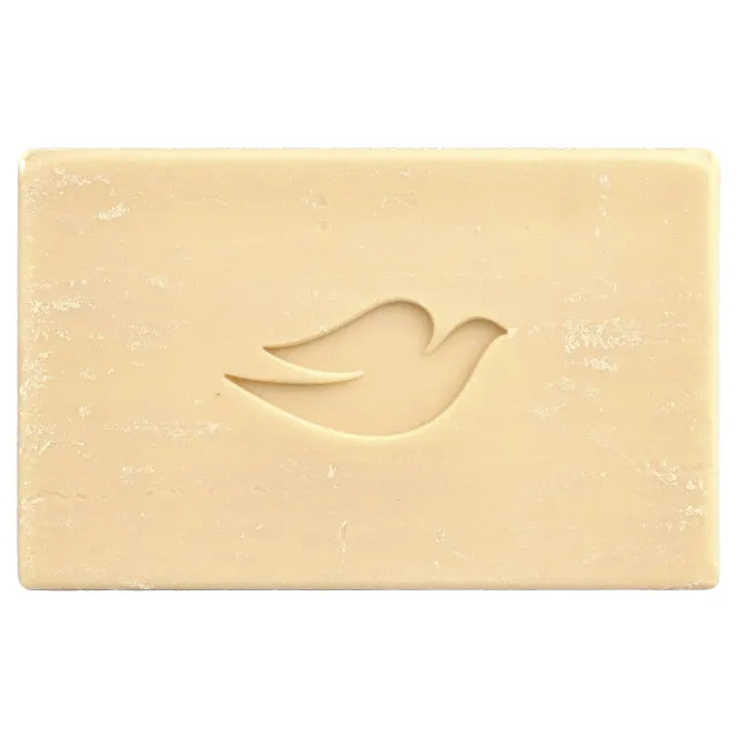 Dove, очищающее кусковое мыло, растительное молоко, молоко с куркумой и лимонная капля, 5 унций