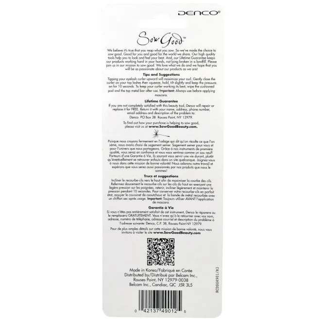 Sow Good, Инструмент для завивки ресниц, 1 шт.