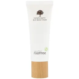 Rootree, Camphorganic Rich Body Cream, 5.07 fl oz (150 g)