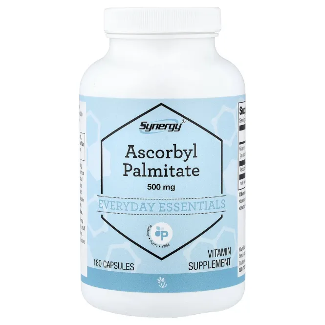 Vitacost, Synergy®, аскорбил пальмитат, 500 мг, 180 капсул