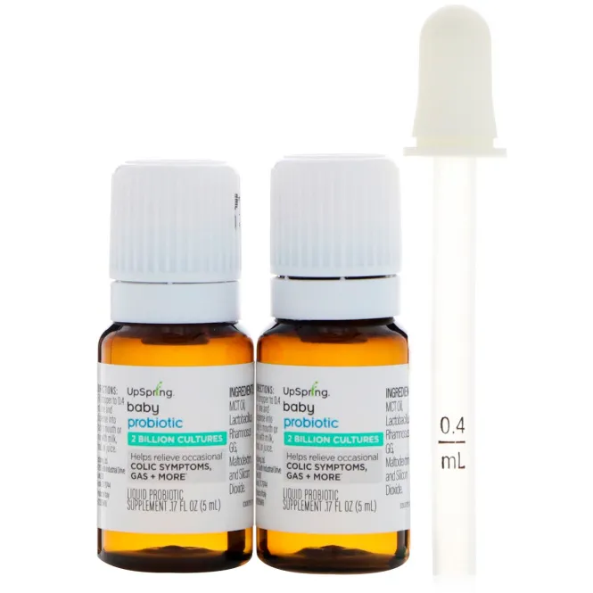 UpSpring, Пробиотики для малышей, .34 ж. унц.(10 мл)