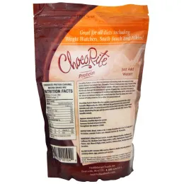 HealthSmart Foods, Inc., Choco-Rite Protein Powder, Caramel Mocha Net Wt. 418g (14.7 oz)