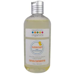 Nature's Baby Organics, Пена для ванной, мягкая увлажняющая пенка, резкий мандарин, 12 унций (354,9 мл)