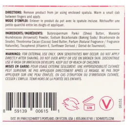 Schmidt's, Натуральный дезодорант в баночке, роза и ваниль, 56,7 г (2 унции)