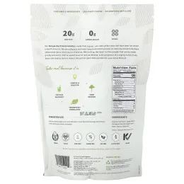 Sprout Living, простой гороховый протеин, со вкусом ванили, 454 г (1 фунт)