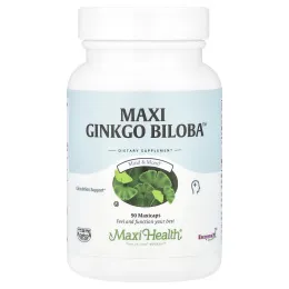 Maxi Health, Maxi Ginkgo Biloba ™, 90 капсул