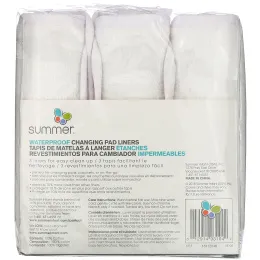 Summer Infant, Water Proof Changing Pad Liners, 3 Count