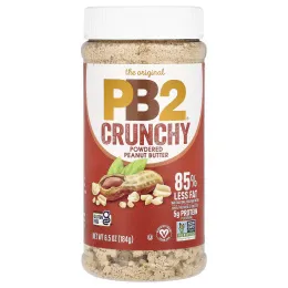 PB2 Foods, Хрустящее арахисовое масло в порошке, 6,5 унций (184 г)