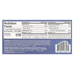 Laird Superfood, Протеиновый батончик + адаптогены, голубика и подсолнечное масло, 10 батончиков по 45 г (1,6 унции)