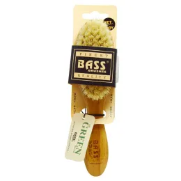 Bass Brushes, Щетка для детских волос с мягкой щетиной, 100% натуральная щетина из натурального бамбука и деревянной ручкой, 1 щетка для волос