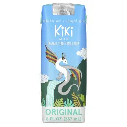 Kiki Milk, Органическое растительное молоко, оригинальное, 237 мл (8 жидк. унц.)